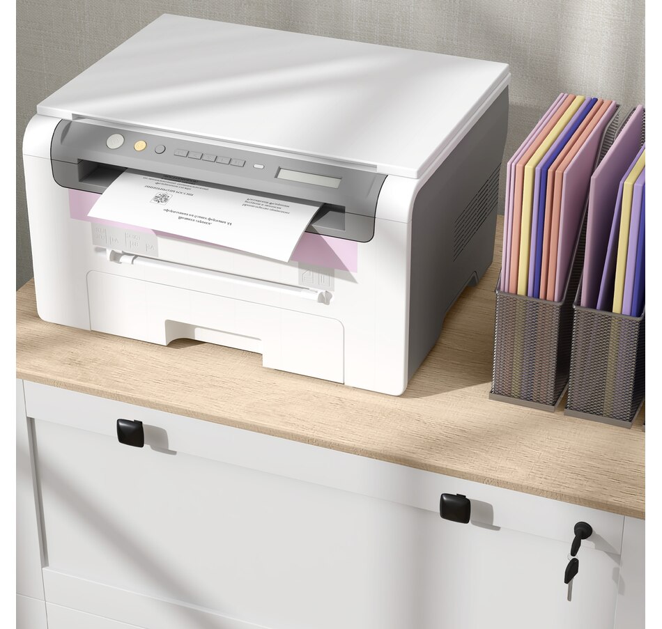 Image 997294_ALTMORE7.jpg, Product 997-294 / Price $124.99 - $162.99, HOMCOM 2 Drawer Filing Cabinet with Lock, Keys and Hanging Bar from HOMCOM on TSC.ca's Home & Garden department