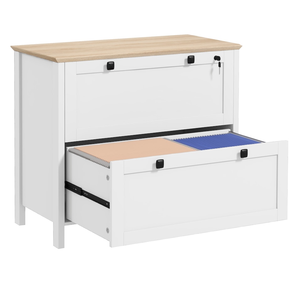 Image 997294_ST01.jpg, Product 997-294 / Price $124.99 - $162.99, HOMCOM 2 Drawer Filing Cabinet with Lock, Keys and Hanging Bar from HOMCOM on TSC.ca's Home & Garden department