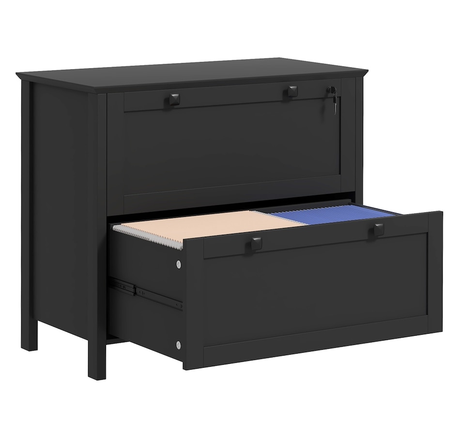 Image 997294_ST03.jpg, Product 997-294 / Price $124.99 - $162.99, HOMCOM 2 Drawer Filing Cabinet with Lock, Keys and Hanging Bar from HOMCOM on TSC.ca's Home & Garden department