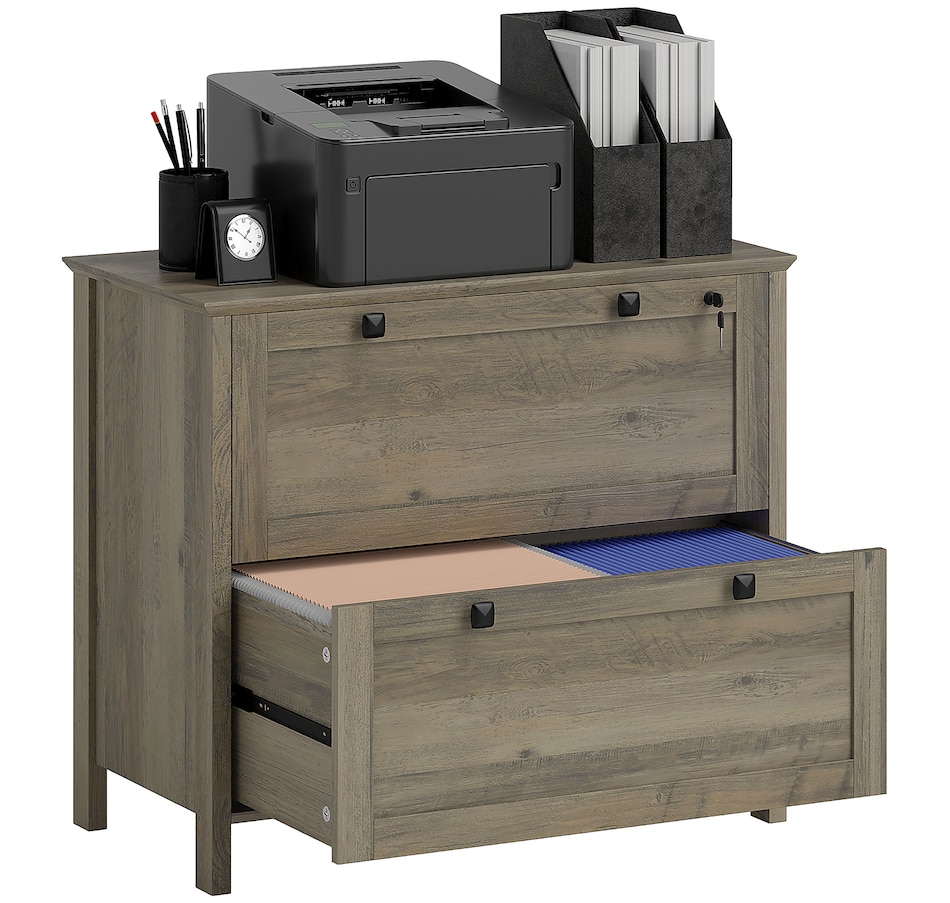 Image 997294_ST05.jpg, Product 997-294 / Price $124.99 - $162.99, HOMCOM 2 Drawer Filing Cabinet with Lock, Keys and Hanging Bar from HOMCOM on TSC.ca's Home & Garden department