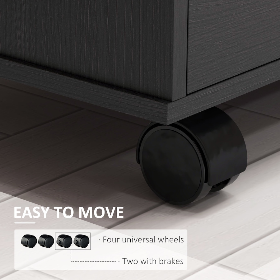 Image 997297_ALTMORE5.jpg, Product 997-297 / Price $109.99 - $114.99, HOMCOM Mobile Printer Stand With 3 Drawers Shelves 2 Shelves from HOMCOM on TSC.ca's Home & Garden department