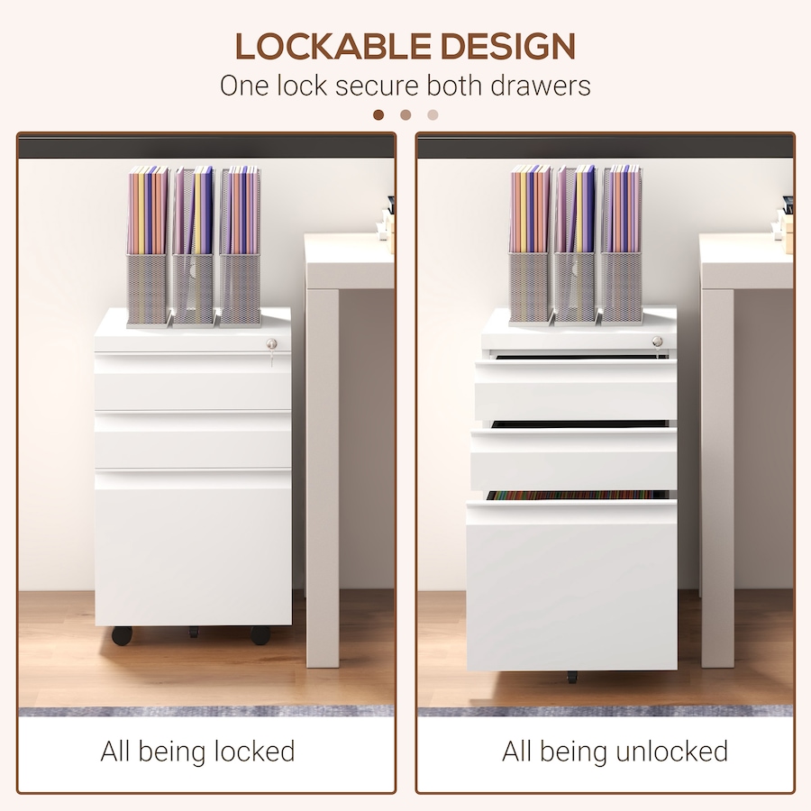 Image 997304_ALTMORE13.jpg, Product 997-304 / Price $179.99, Vinsetto Steel File Cabinet with Lock Hanging Bar for Letter A4 Legal Size from Vinsetto on TSC.ca's Home & Garden department