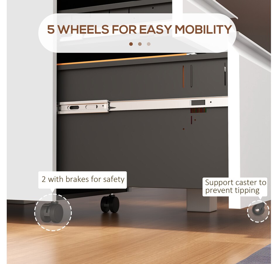 Image 997304_ALTMORE14.jpg, Product 997-304 / Price $169.99, Vinsetto Steel File Cabinet with Lock Hanging Bar for Letter A4 Legal Size from Vinsetto on TSC.ca's Home & Garden department