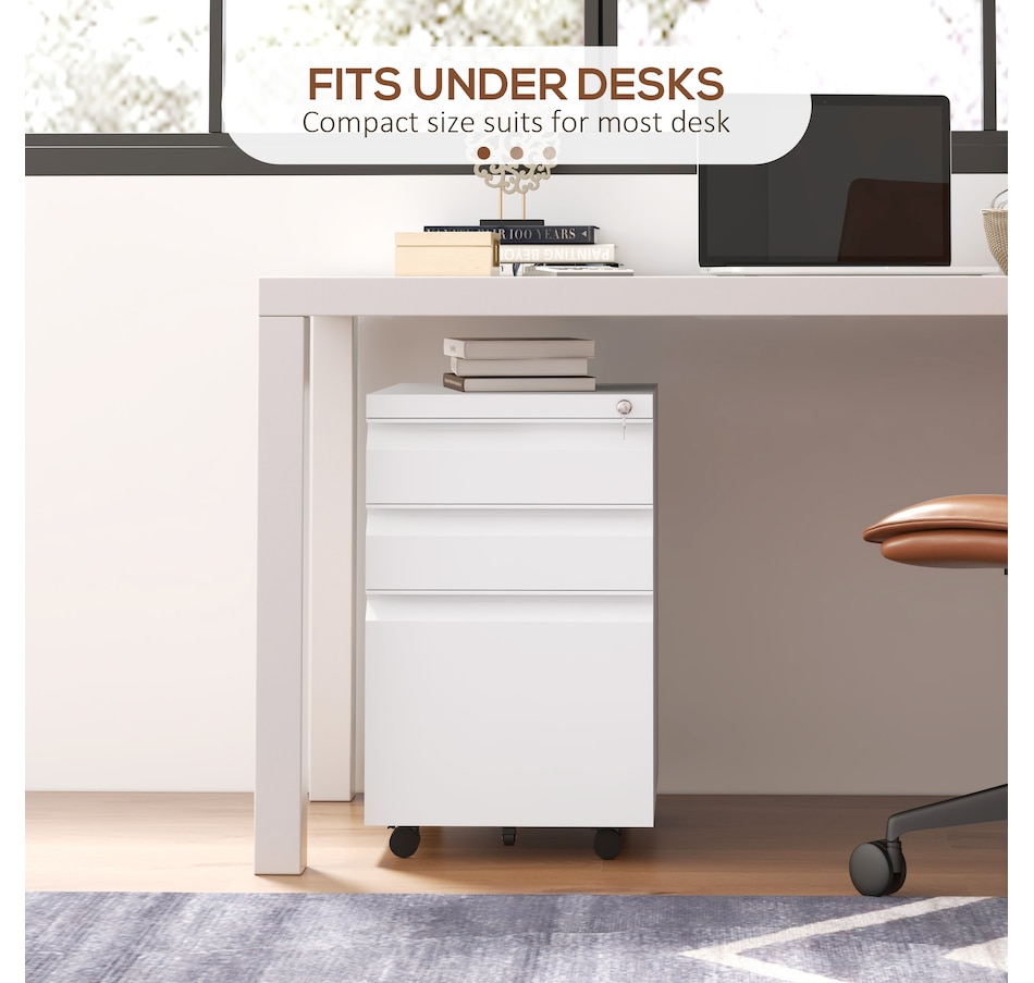 Image 997304_ALTMORE15.jpg, Product 997-304 / Price $169.99, Vinsetto Steel File Cabinet with Lock Hanging Bar for Letter A4 Legal Size from Vinsetto on TSC.ca's Home & Garden department