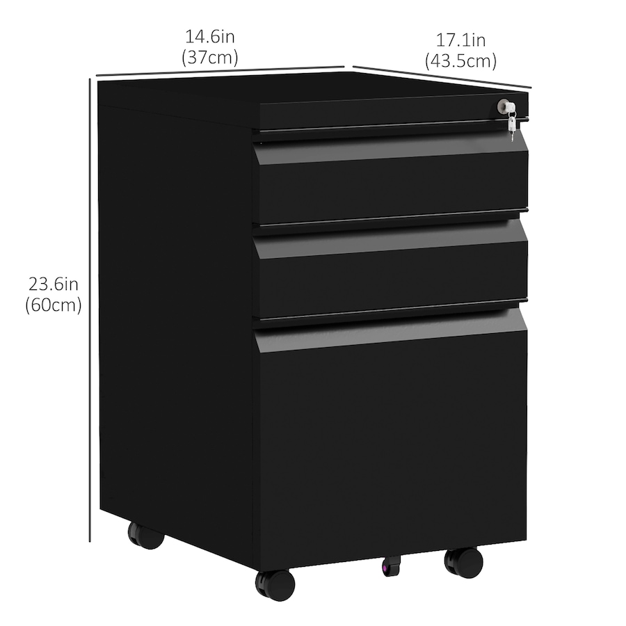 Image 997304_ALTMORE2.jpg, Product 997-304 / Price $179.99, Vinsetto Steel File Cabinet with Lock Hanging Bar for Letter A4 Legal Size from Vinsetto on TSC.ca's Home & Garden department