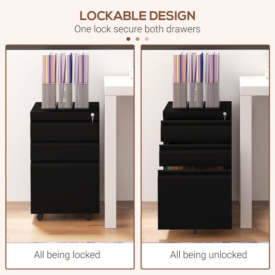Image 997304_ALTMORE5.jpg, Product 997-304 / Price $179.99, Vinsetto Steel File Cabinet with Lock Hanging Bar for Letter A4 Legal Size from Vinsetto on TSC.ca's Home & Garden department