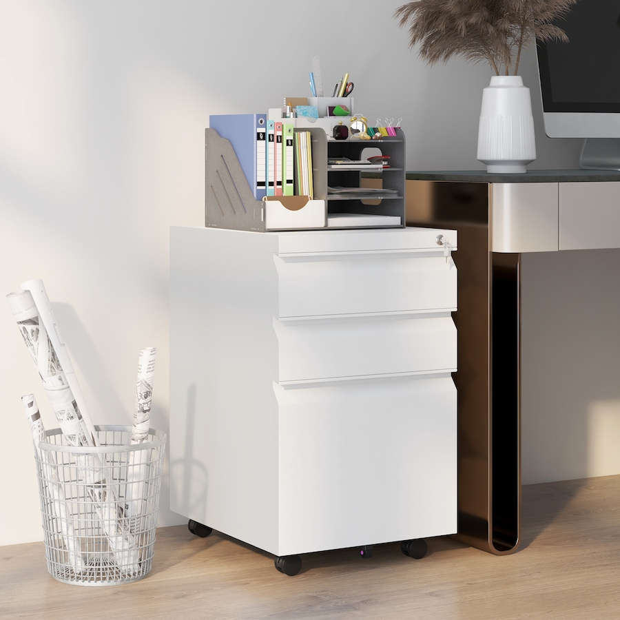 Image 997304_ALTMORE9.jpg, Product 997-304 / Price $179.99, Vinsetto Steel File Cabinet with Lock Hanging Bar for Letter A4 Legal Size from Vinsetto on TSC.ca's Home & Garden department