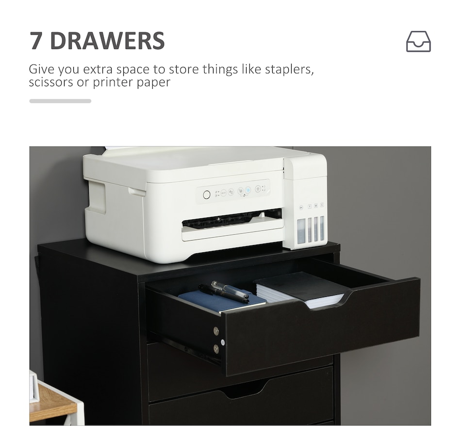 Image 997306_ALTMORE4.jpg, Product 997-306 / Price $154.99 - $169.99, Vinsetto Mobile Filing Cabinet with Drawers File Cabinet with Wheels Black from Vinsetto on TSC.ca's Home & Garden department