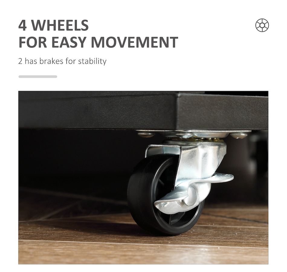 Image 997306_ALTMORE5.jpg, Product 997-306 / Price $154.99 - $169.99, Vinsetto Mobile Filing Cabinet with Drawers File Cabinet with Wheels Black from Vinsetto on TSC.ca's Home & Garden department