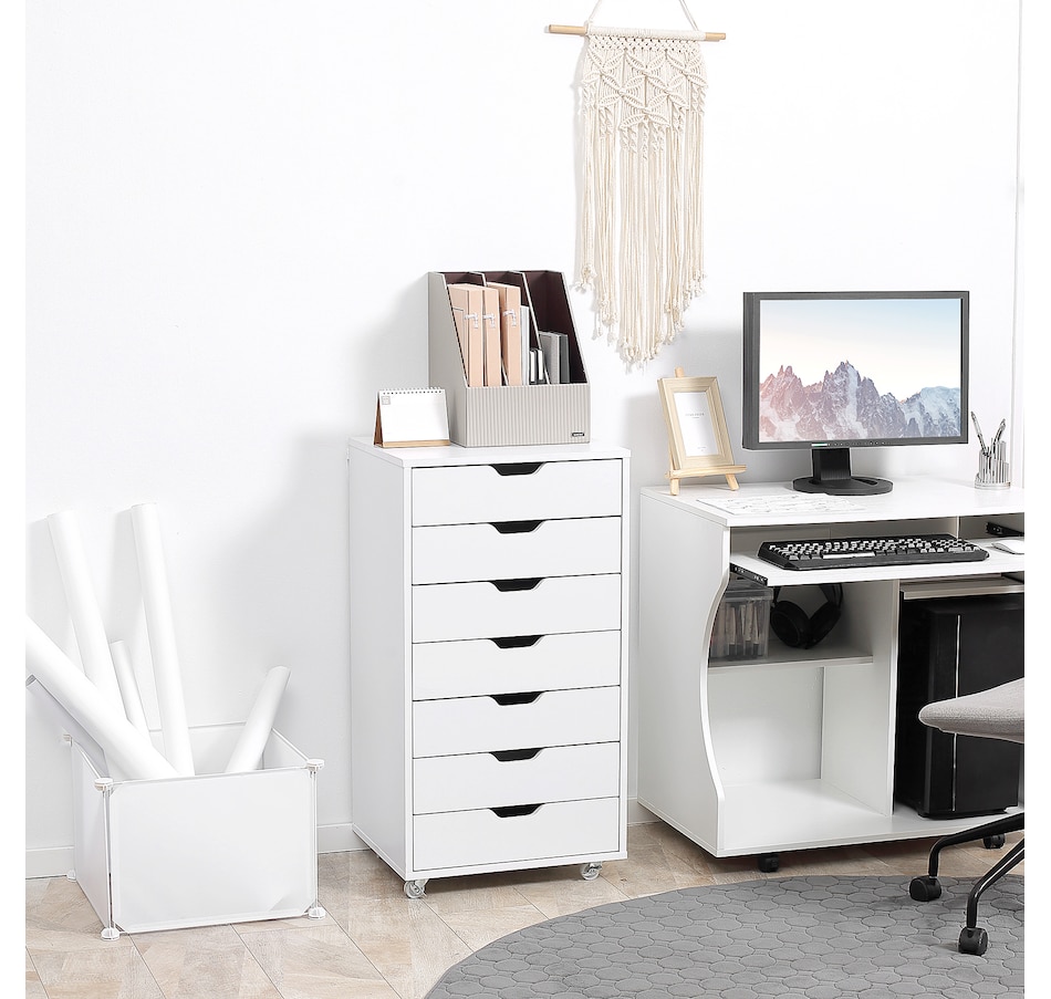 Image 997306_ALTMORE9.jpg, Product 997-306 / Price $154.99 - $169.99, Vinsetto Mobile Filing Cabinet with Drawers File Cabinet with Wheels Black from Vinsetto on TSC.ca's Home & Garden department