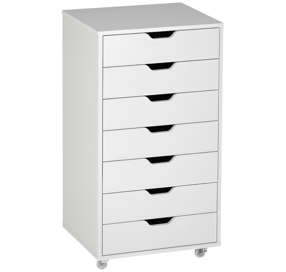 Image 997306_ST02.png, Product 997-306 / Price $154.99 - $169.99, Vinsetto Mobile Filing Cabinet with Drawers File Cabinet with Wheels Black from Vinsetto on TSC.ca's Home & Garden department