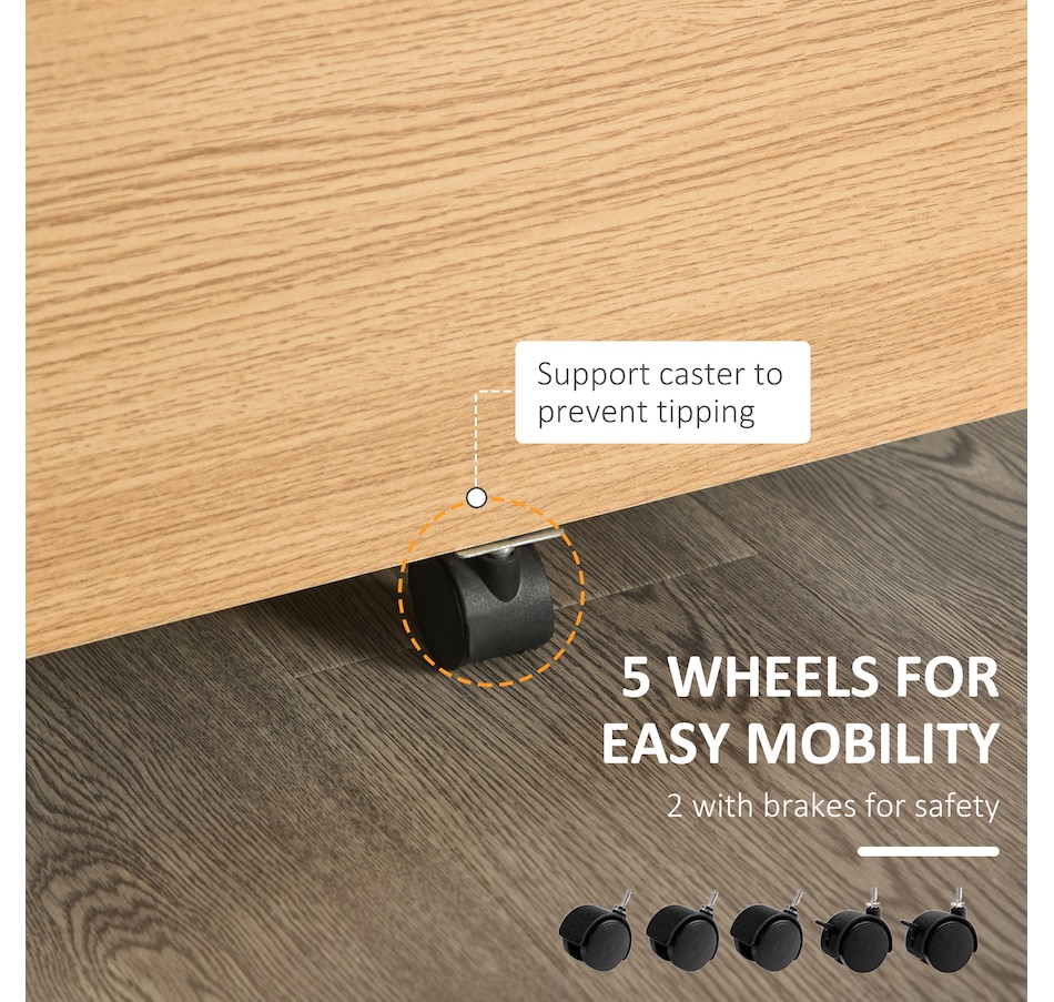 Image 997307_ALTMORE6.jpg, Product 997-307 / Price $91.99 - $92.99, Vinsetto Locking 2 Drawer File Cabinet Rolling Filing Cabinet with Wheels from Vinsetto on TSC.ca's Home & Garden department