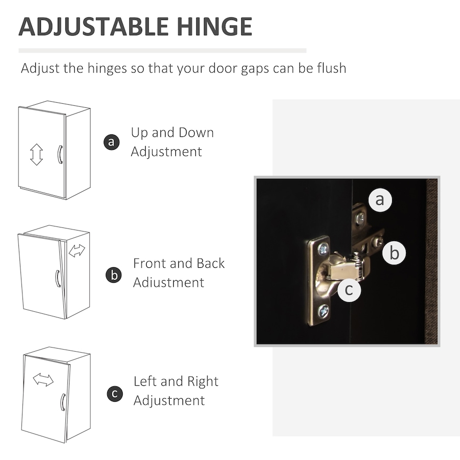 Image 997308_ALTMORE6.jpg, Product 997-308 / Price $159.99, HOMCOM Modern Mobile 5-Drawer Chest with Door, Office Storage Cabinet Black from HOMCOM on TSC.ca's Home & Garden department