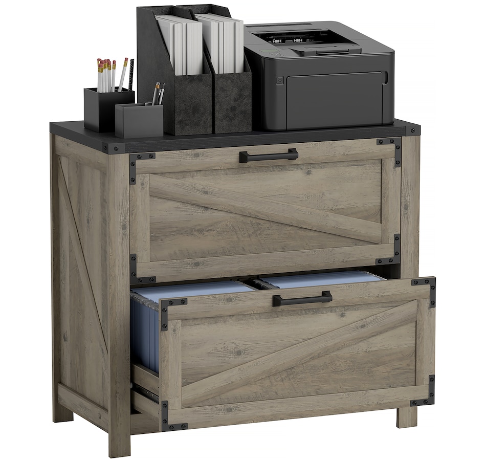 Image 997310_ST02.jpg, Product 997-310 / Price $119.99 - $124.99, HOMCOM 2 Drawer File Cabinet Lateral Filing Cabinet for Home Office from HOMCOM on TSC.ca's Home & Garden department