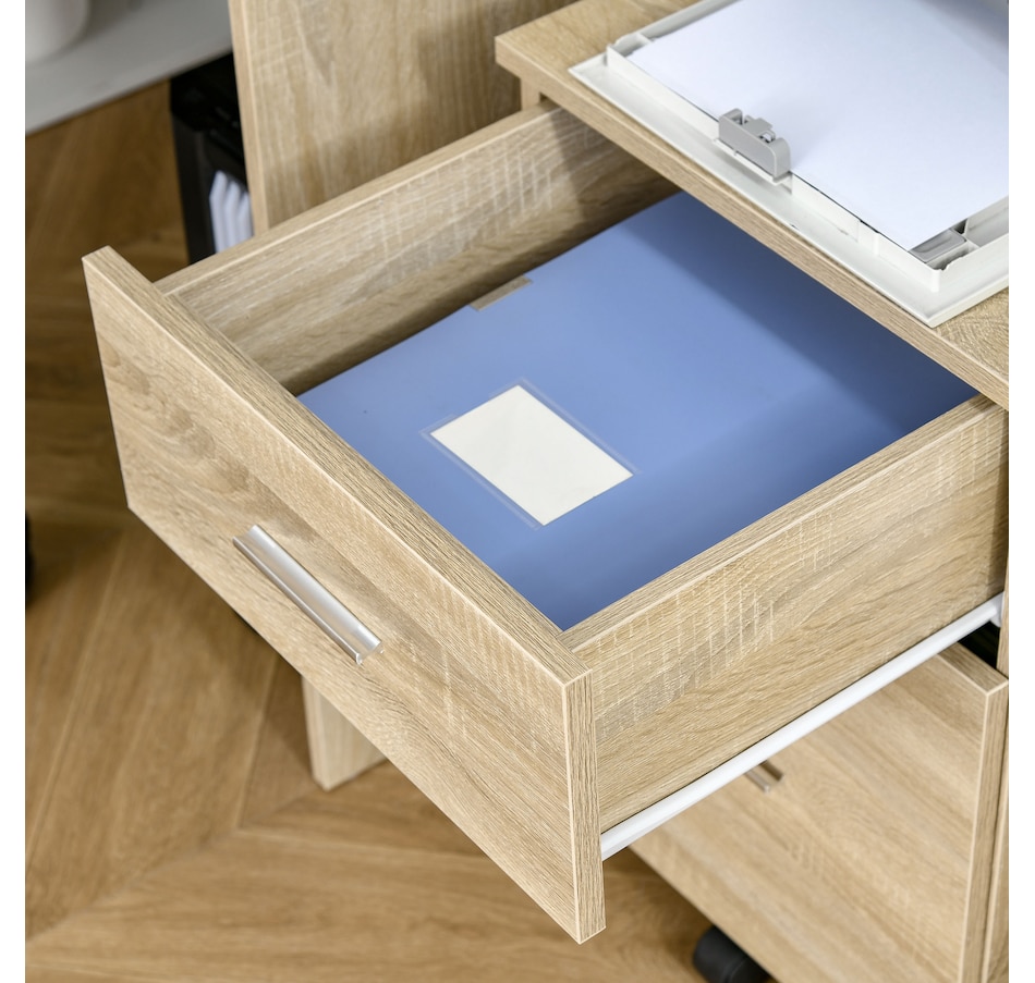Image 997315_ALTMORE40.jpg, Product 997-315 / Price $79.99 - $94.99, Vinsetto Mobile File Cabinet, 2-Drawer Filing Cabinet with Wheels from Vinsetto on TSC.ca's Home & Garden department