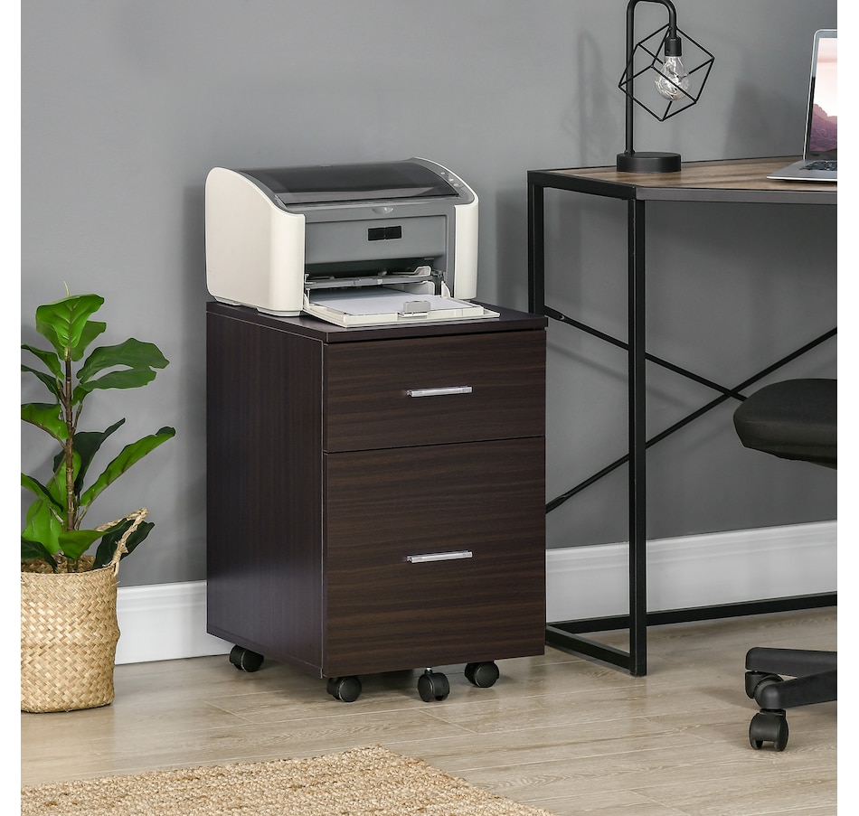 Image 997315_ALTMORE9.jpg, Product 997-315 / Price $79.99 - $94.99, Vinsetto Mobile File Cabinet, 2-Drawer Filing Cabinet with Wheels from Vinsetto on TSC.ca's Home & Garden department
