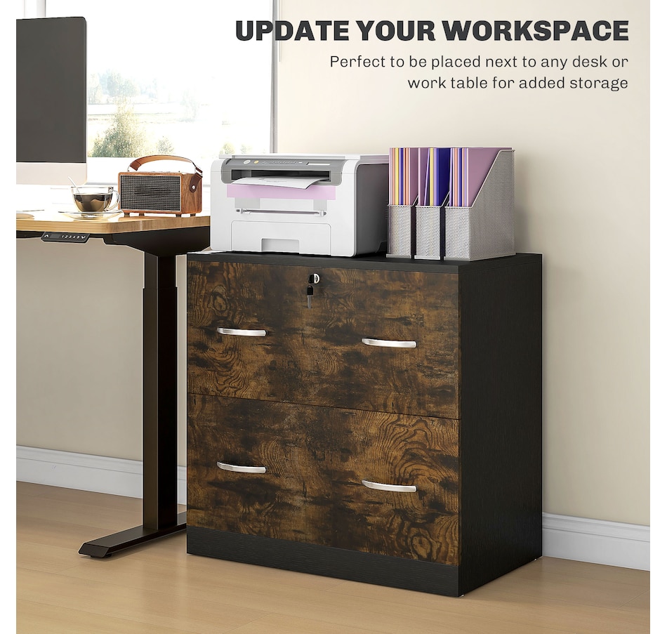 Image 997317_ALTMORE11.jpg, Product 997-317 / Price $144.99 - $164.99, Vinsetto Filing Cabinet with 2 Drawers File Cabinet with Lock from Vinsetto on TSC.ca's Home & Garden department