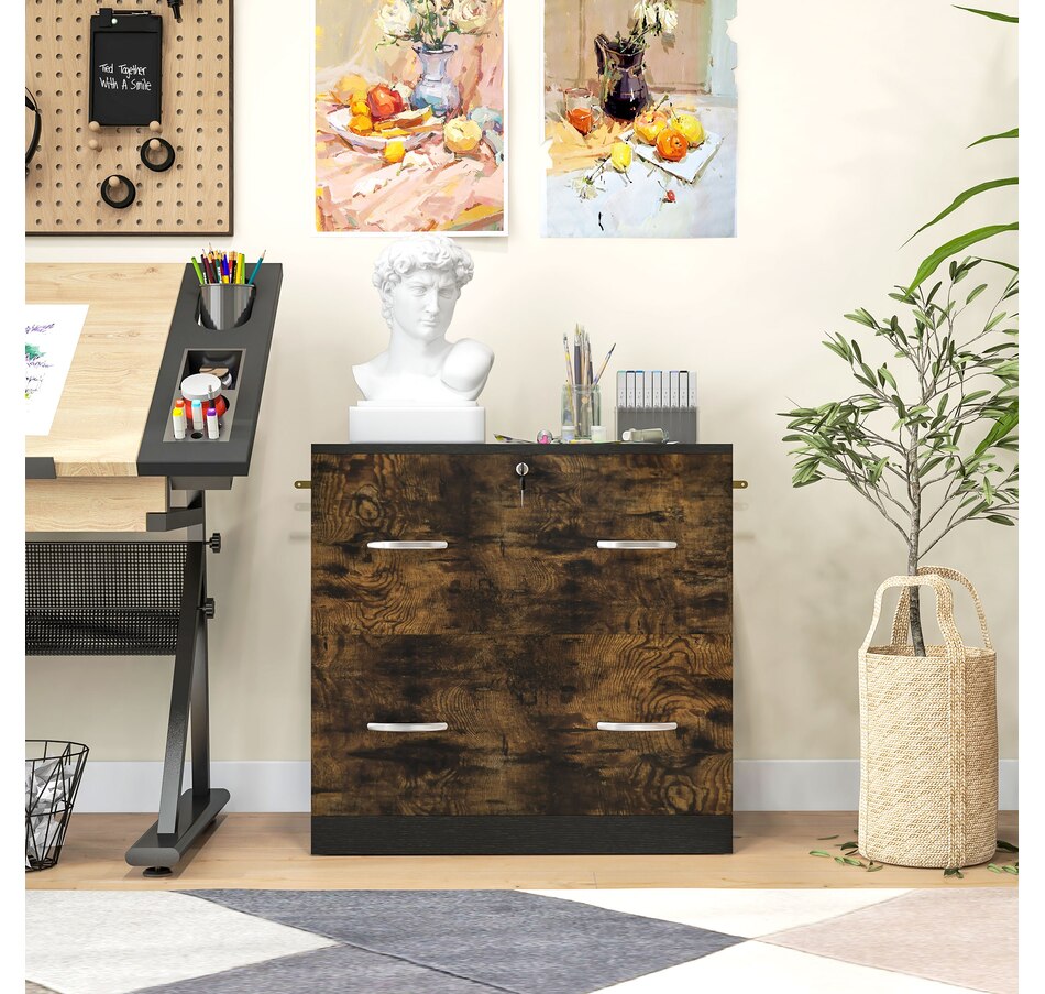 Image 997317_ALTMORE15.jpg, Product 997-317 / Price $144.99 - $164.99, Vinsetto Filing Cabinet with 2 Drawers File Cabinet with Lock from Vinsetto on TSC.ca's Home & Garden department