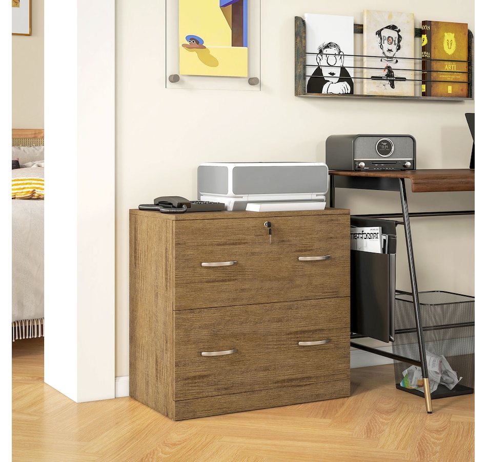 Image 997317_ALTMORE25.jpg, Product 997-317 / Price $144.99 - $164.99, Vinsetto Filing Cabinet with 2 Drawers File Cabinet with Lock from Vinsetto on TSC.ca's Home & Garden department