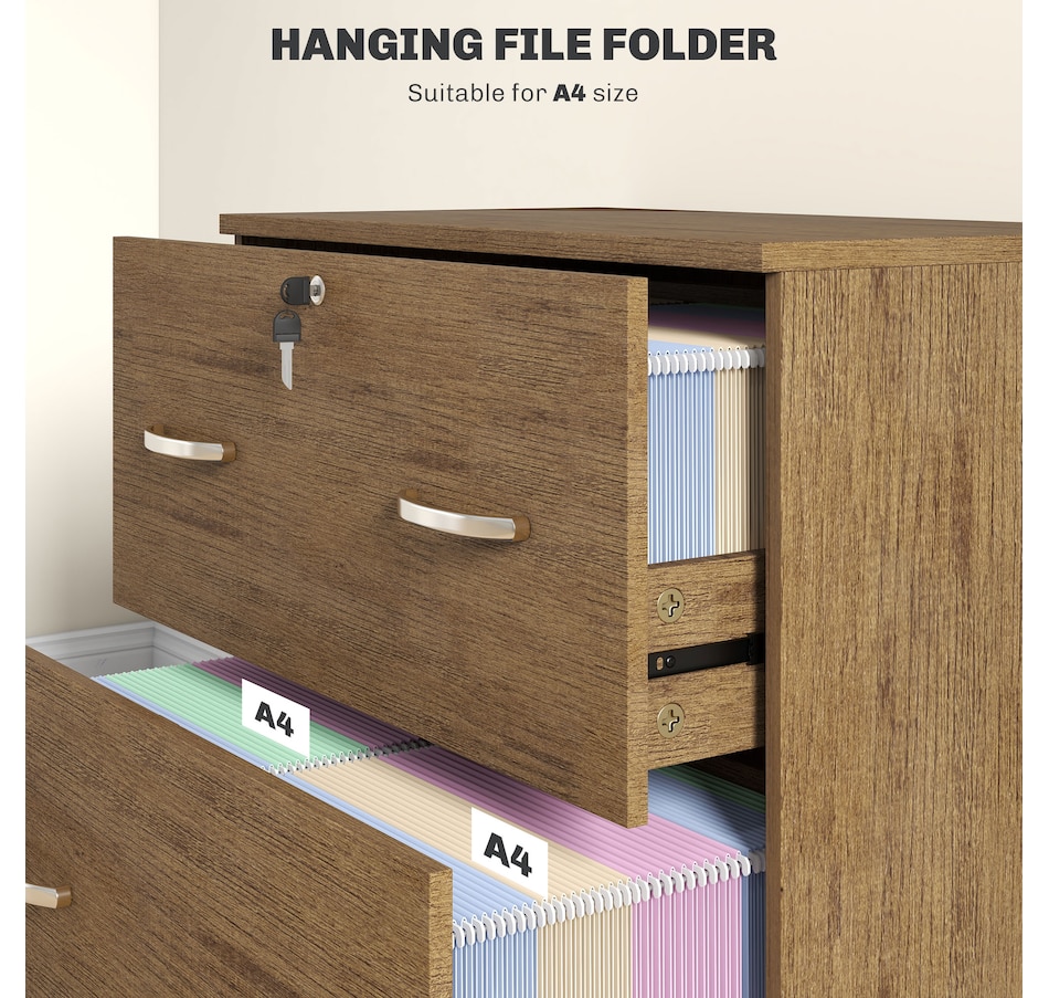 Image 997317_ALTMORE28.jpg, Product 997-317 / Price $144.99 - $164.99, Vinsetto Filing Cabinet with 2 Drawers File Cabinet with Lock from Vinsetto on TSC.ca's Home & Garden department