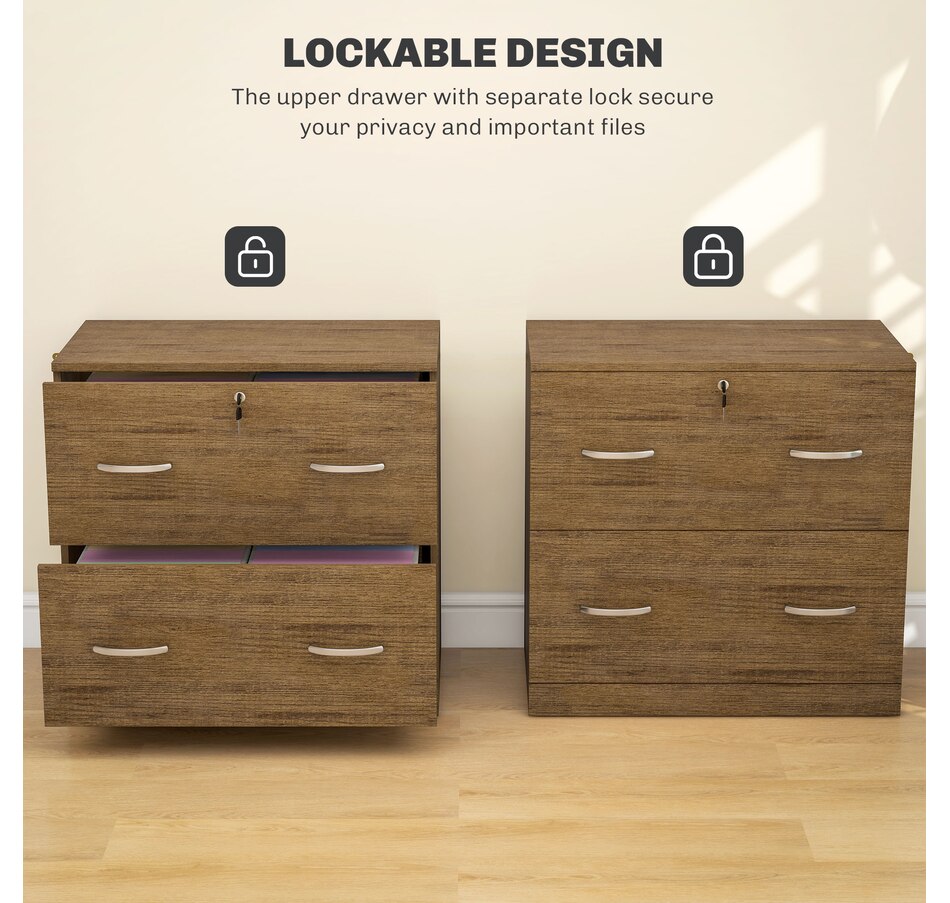 Image 997317_ALTMORE29.jpg, Product 997-317 / Price $144.99 - $164.99, Vinsetto Filing Cabinet with 2 Drawers File Cabinet with Lock from Vinsetto on TSC.ca's Home & Garden department