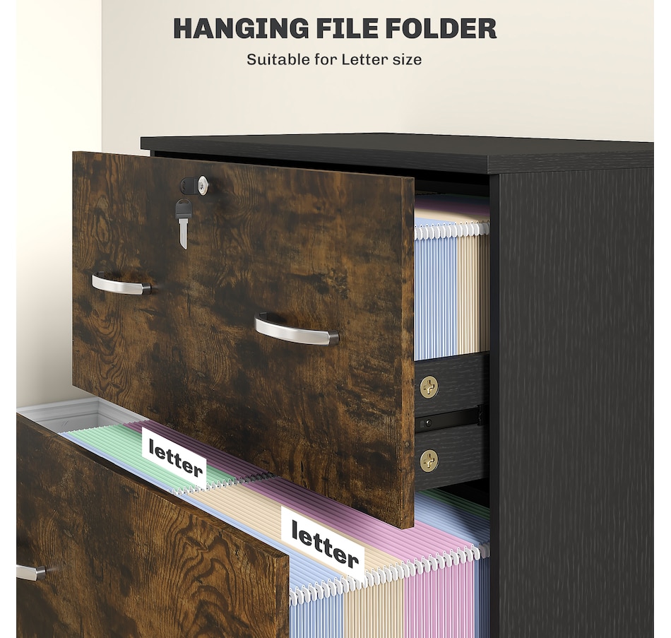 Image 997317_ALTMORE36.jpg, Product 997-317 / Price $152.99 - $164.99, Vinsetto Filing Cabinet with Drawers, File Cabinet with Lock from Vinsetto on TSC.ca's Home & Garden department