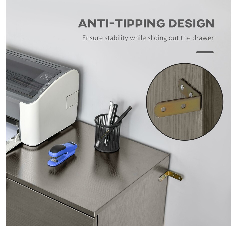 Image 997317_ALTMORE6.jpg, Product 997-317 / Price $144.99 - $164.99, Vinsetto Filing Cabinet with 2 Drawers File Cabinet with Lock from Vinsetto on TSC.ca's Home & Garden department