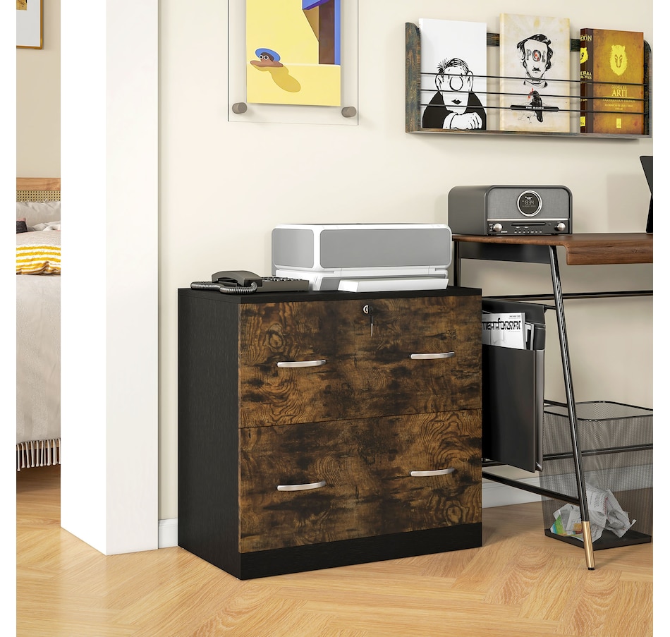 Image 997317_ALTMORE9.jpg, Product 997-317 / Price $144.99 - $164.99, Vinsetto Filing Cabinet with 2 Drawers File Cabinet with Lock from Vinsetto on TSC.ca's Home & Garden department
