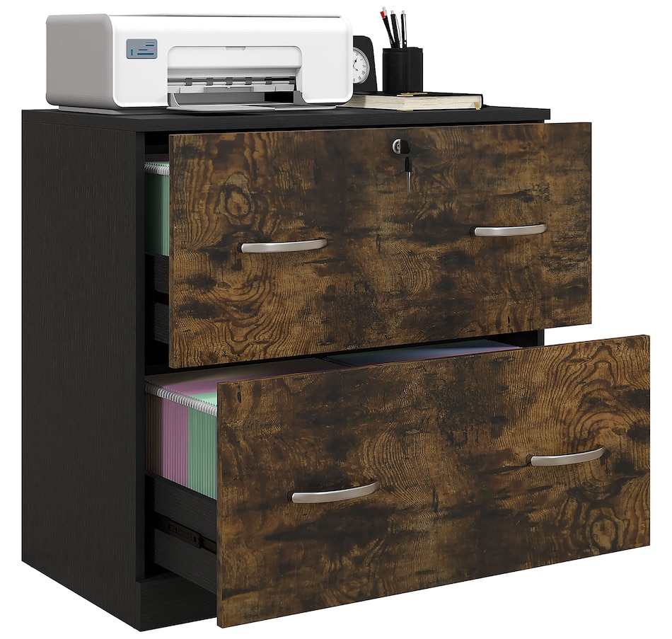 Image 997317_ST02.jpg, Product 997-317 / Price $144.99 - $164.99, Vinsetto Filing Cabinet with 2 Drawers File Cabinet with Lock from Vinsetto on TSC.ca's Home & Garden department