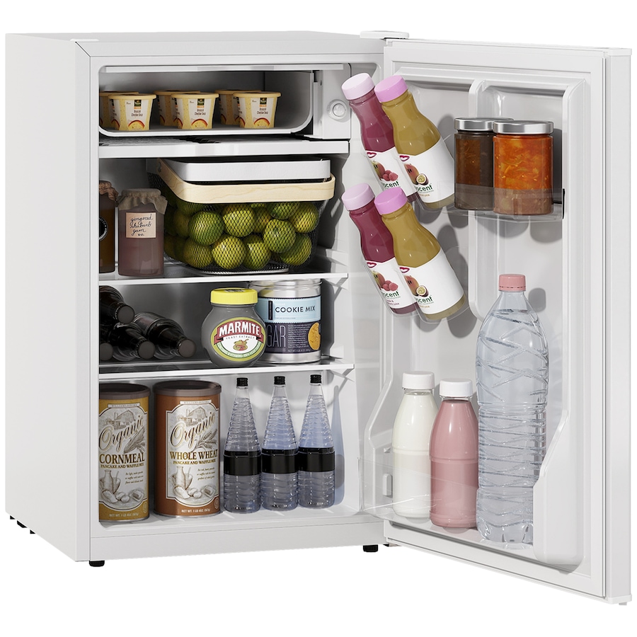 Image 997321.jpg, Product 997-321 / Price $214.99, HOMCOM 2.5 Cu Ft Mini Fridge with Freezer, Small Refrigerator, White from HOMCOM on TSC.ca's Kitchen department