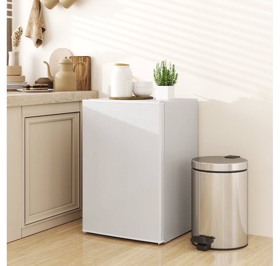 Image 997321_ALTMORE8.jpg, Product 997-321 / Price $209.95, HOMCOM 2.5 Cu Ft Mini Fridge with Freezer, Small Refrigerator, White from HOMCOM on TSC.ca's Kitchen department