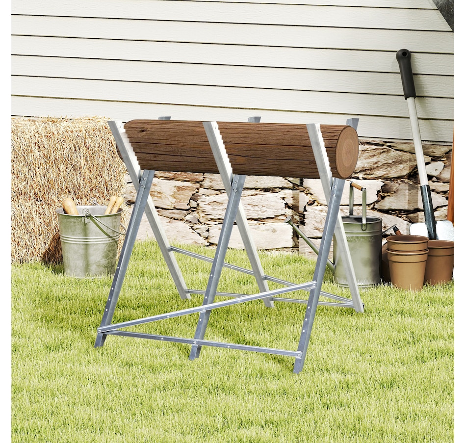 Image 997328_ALTMORE1.jpg, Product 997-328 / Price $46.99, DURHAND Portable Sawhorse Heavy Duty Cutting Stand from DURHAND on TSC.ca's Home & Garden department