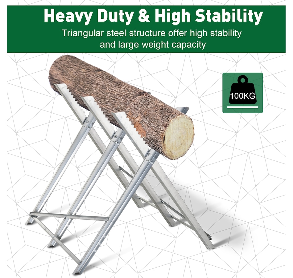 Image 997328_ALTMORE3.jpg, Product 997-328 / Price $46.99, DURHAND Portable Sawhorse Heavy Duty Cutting Stand from DURHAND on TSC.ca's Home & Garden department