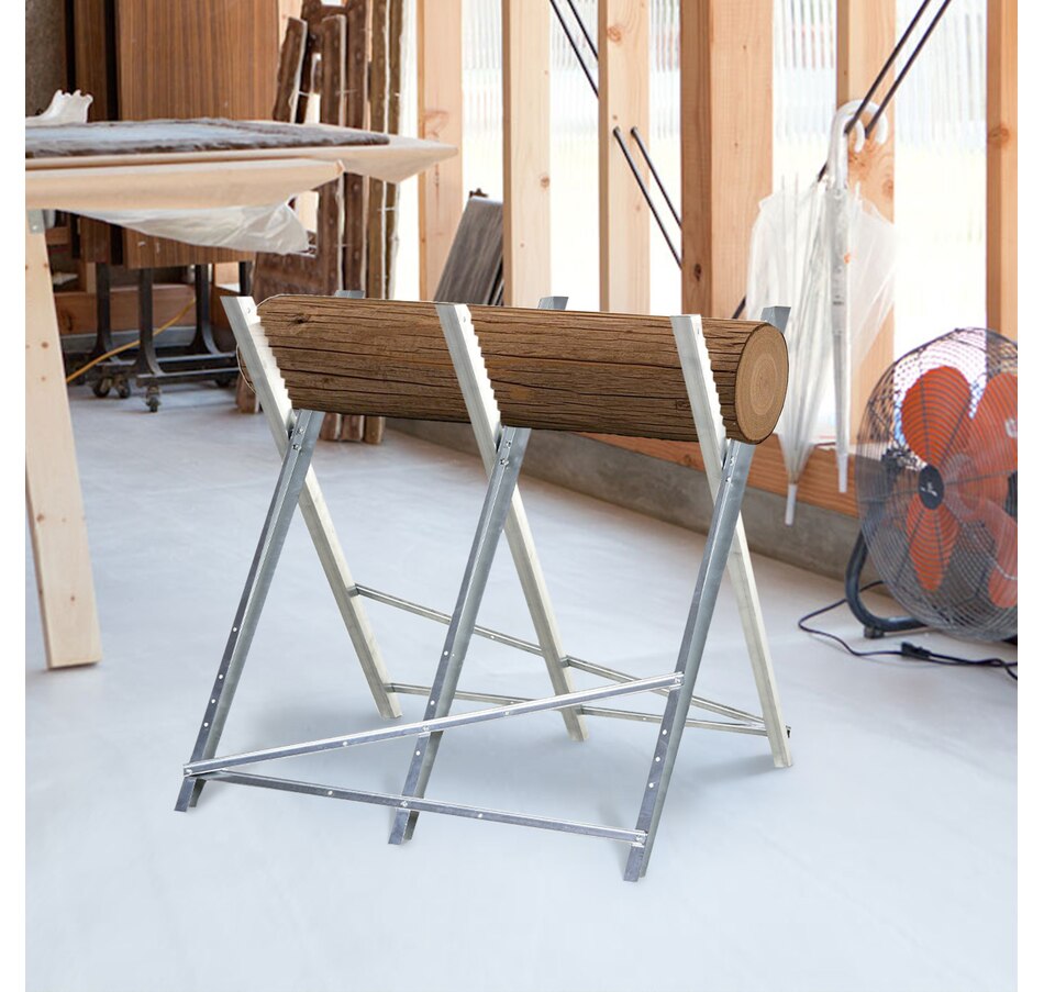 Image 997328_ALTMORE7.jpg, Product 997-328 / Price $46.99, DURHAND Portable Sawhorse Heavy Duty Cutting Stand from DURHAND on TSC.ca's Home & Garden department