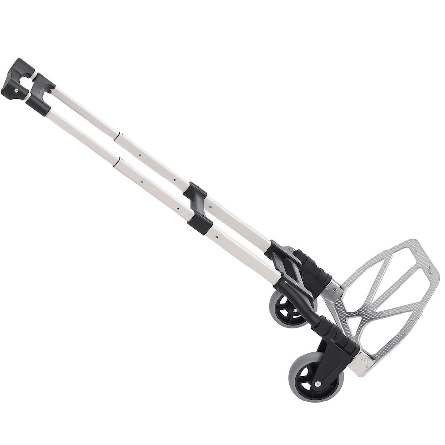 Image 997330.png, Product 997-330 / Price $54.25, HOMCOM Folding Hand Truck Portable Luggage Handcart Silver from HOMCOM on TSC.ca's Home & Garden department