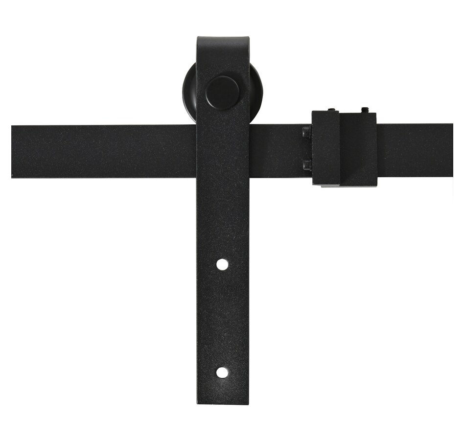 Image 997332_ALTMORE7.jpg, Product 997-332 / Price $54.99, HOMCOM 6ft Cabinet Barn Door Hardware Kit for Sliding Double Door TV Stand from HOMCOM on TSC.ca's Home & Garden department