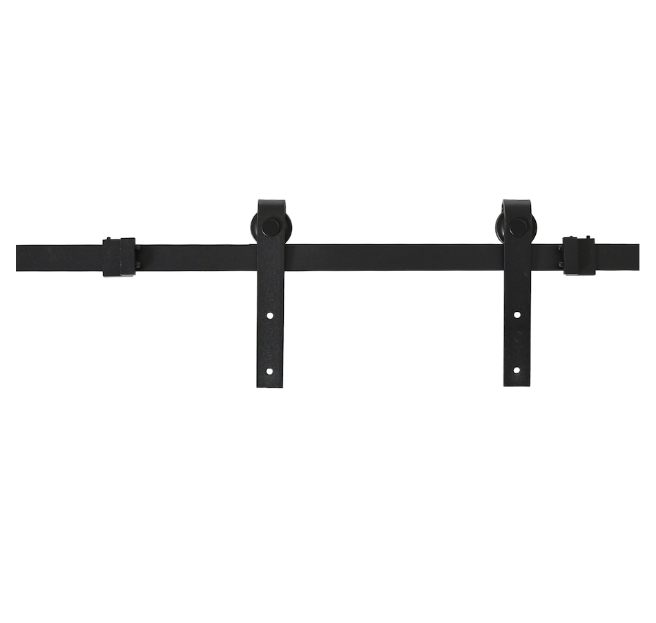 Image 997332_ALTMORE8.jpg, Product 997-332 / Price $54.99, HOMCOM 6ft Cabinet Barn Door Hardware Kit for Sliding Double Door TV Stand from HOMCOM on TSC.ca's Home & Garden department