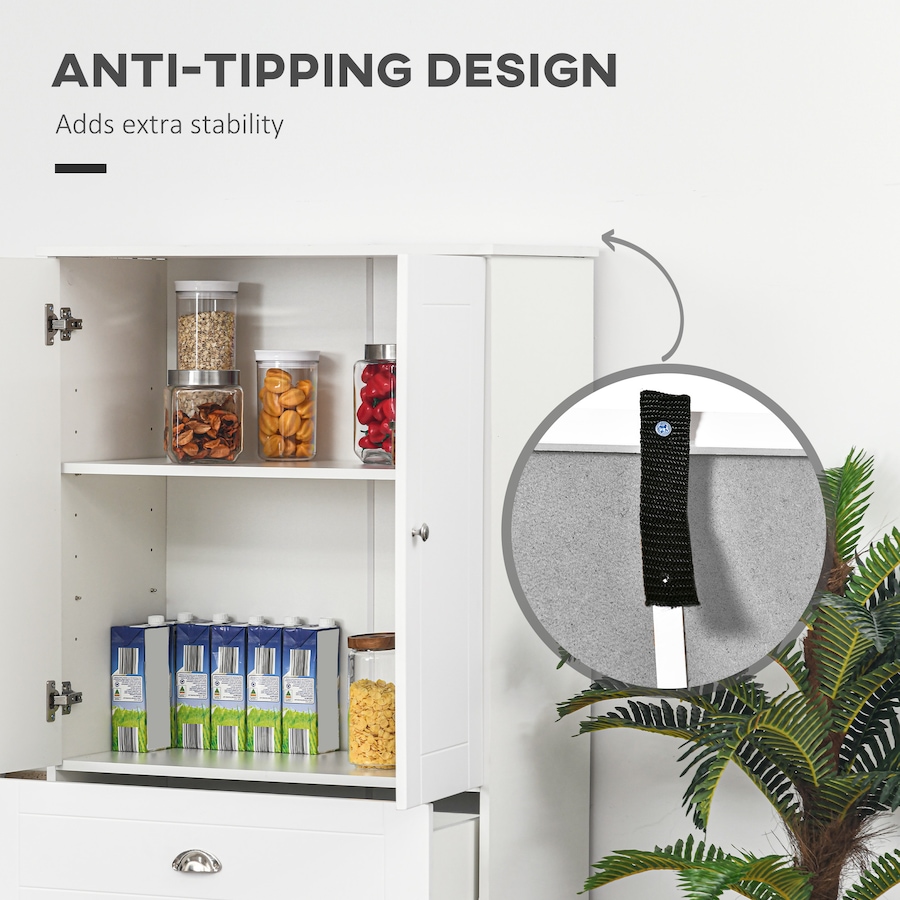 Image 997336_ALTMORE13.jpg, Product 997-336 / Price $309.99, HOMCOM 72" Kitchen Pantry with Drawer, 4 Doors and 3 Adjustable Shelves from HOMCOM on TSC.ca's Home & Garden department