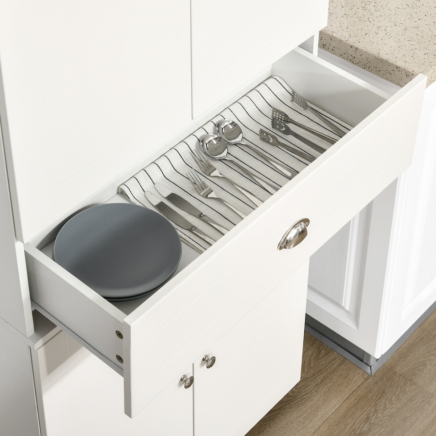 Image 997336_ALTMORE15.jpg, Product 997-336 / Price $309.99, HOMCOM 72" Kitchen Pantry with Drawer, 4 Doors and 3 Adjustable Shelves from HOMCOM on TSC.ca's Home & Garden department