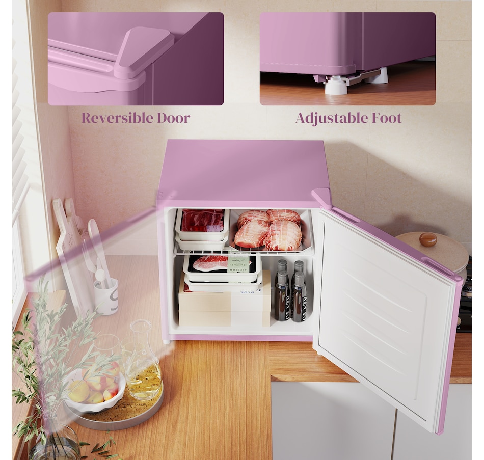 Image 997337_ALTMORE13.jpg, Product 997-337 / Price $204.99 - $229.99, HOMCOM 1.1 Cubic Feet Compact Mini Freezer with Adjustable Temperature from HOMCOM on TSC.ca's Kitchen department