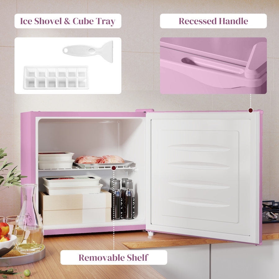 Image 997337_ALTMORE14.jpg, Product 997-337 / Price $224.99 - $234.99, HOMCOM 1.1 Cubic Feet Compact Freezer, Mini Freezer with Adjustable Temperature from HOMCOM on TSC.ca's Kitchen department