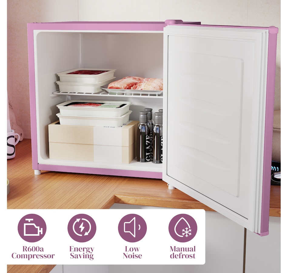 Image 997337_ALTMORE15.jpg, Product 997-337 / Price $204.99 - $229.99, HOMCOM 1.1 Cubic Feet Compact Mini Freezer with Adjustable Temperature from HOMCOM on TSC.ca's Kitchen department