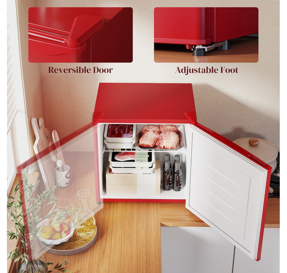 Image 997337_ALTMORE29.jpg, Product 997-337 / Price $204.99 - $229.99, HOMCOM 1.1 Cubic Feet Compact Mini Freezer with Adjustable Temperature from HOMCOM on TSC.ca's Kitchen department