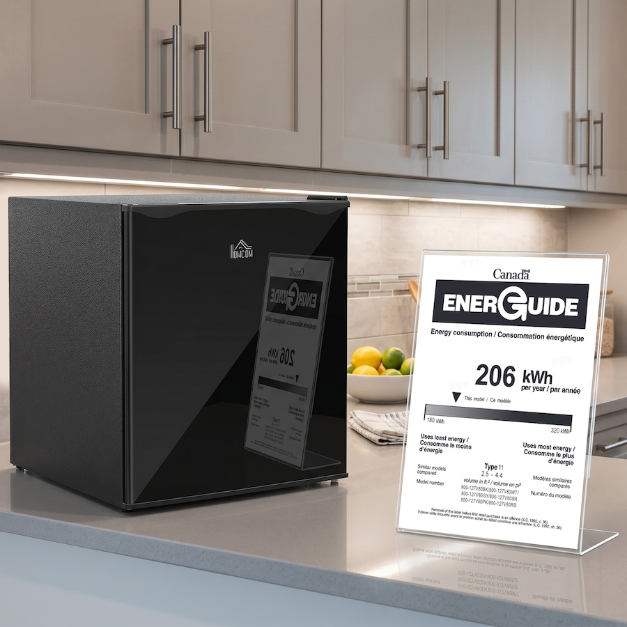 Image 997337_ALTMORE38.jpg, Product 997-337 / Price $224.99 - $234.99, HOMCOM 1.1 Cubic Feet Compact Freezer, Mini Freezer with Adjustable Temperature from HOMCOM on TSC.ca's Kitchen department