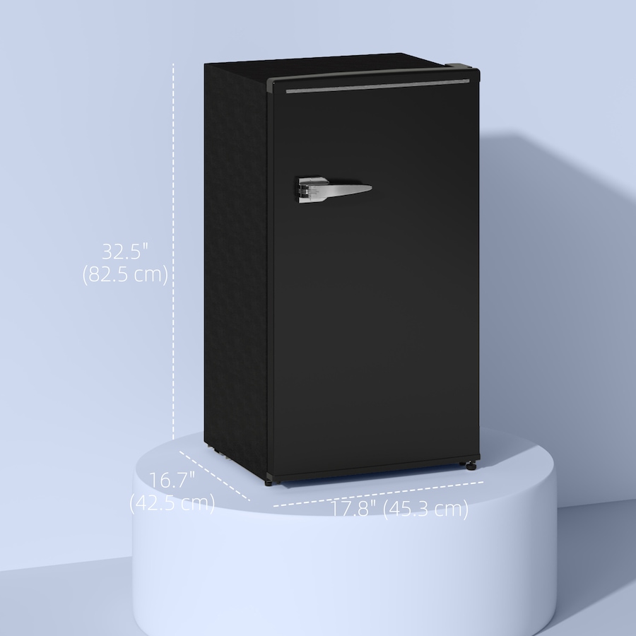 Image 997339_ALTMORE10.jpg, Product 997-339 / Price $259.99, HOMCOM 3.1 Cu. Ft Retro Mini Fridge with Adjustable Thermostat from HOMCOM on TSC.ca's Kitchen department