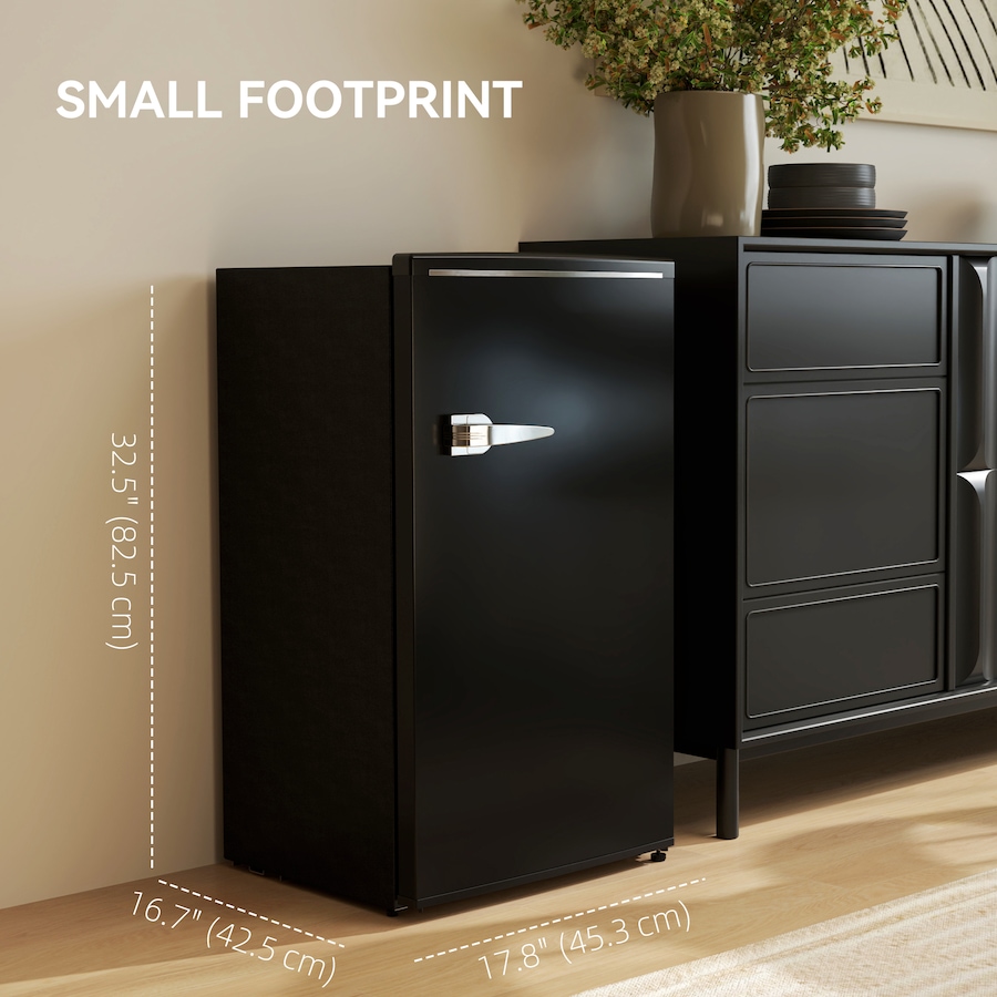 Image 997339_ALTMORE11.jpg, Product 997-339 / Price $259.99, HOMCOM 3.1 Cu. Ft Retro Mini Fridge with Adjustable Thermostat from HOMCOM on TSC.ca's Kitchen department