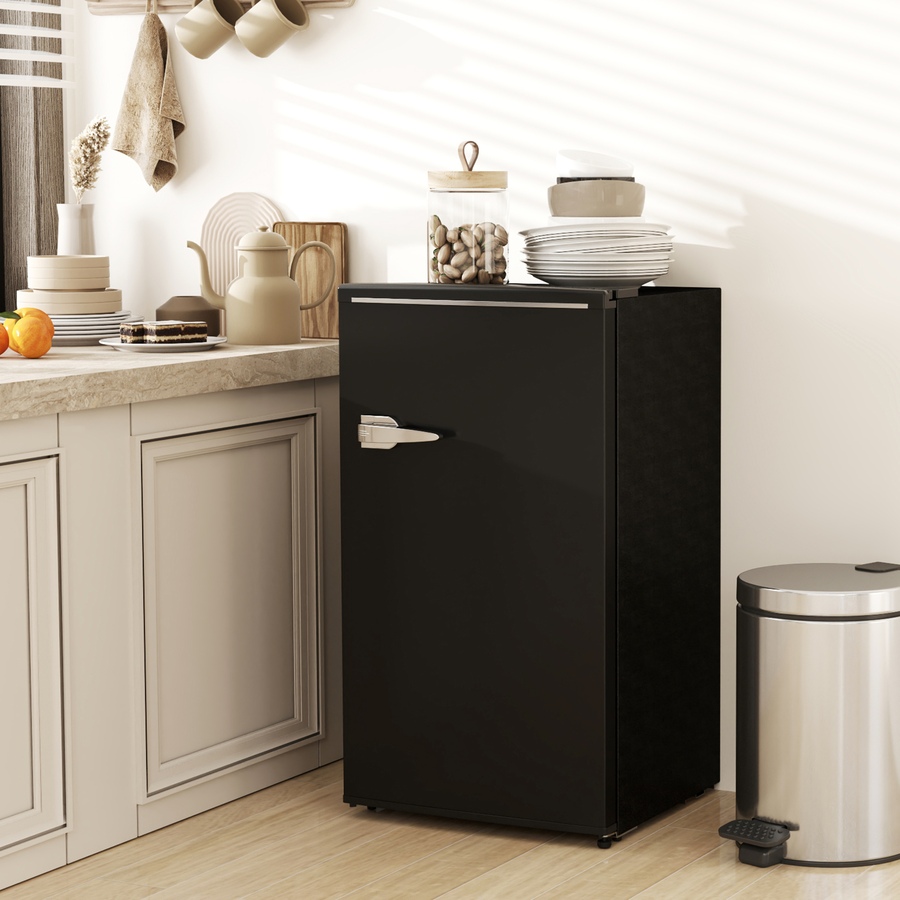Image 997339_ALTMORE9.jpg, Product 997-339 / Price $259.99, HOMCOM 3.1 Cu. Ft Retro Mini Fridge with Adjustable Thermostat from HOMCOM on TSC.ca's Kitchen department