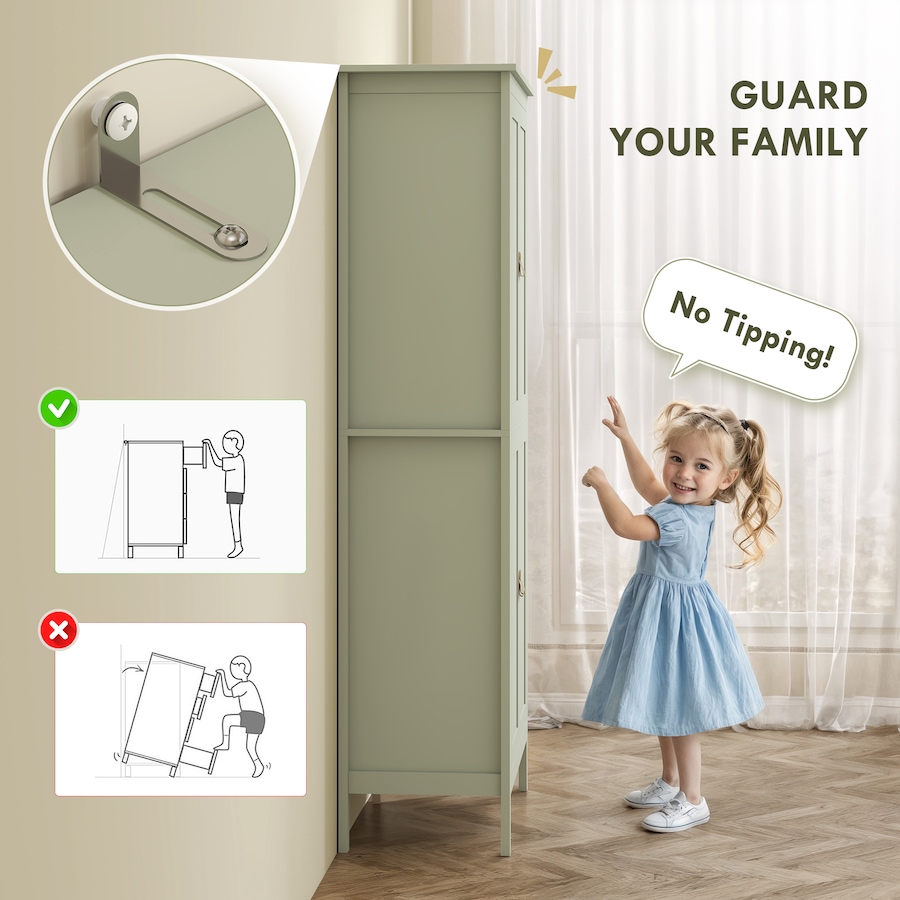 Image 997345_ALTMORE14.jpg, Product 997-345 / Price $236.15 - $249.36, HOMCOM Kitchen Pantry with Sensor LED Light Pantry Storage Cabinet White from HOMCOM on TSC.ca's Home & Garden department