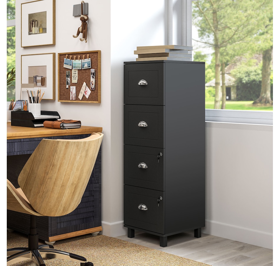 Image 997347_ALTMORE8.jpg, Product 997-347 / Price $164.99, HOMCOM Lateral File Cabinet with 4 Drawer, Lock, for A4 Letter from HOMCOM on TSC.ca's Home & Garden department