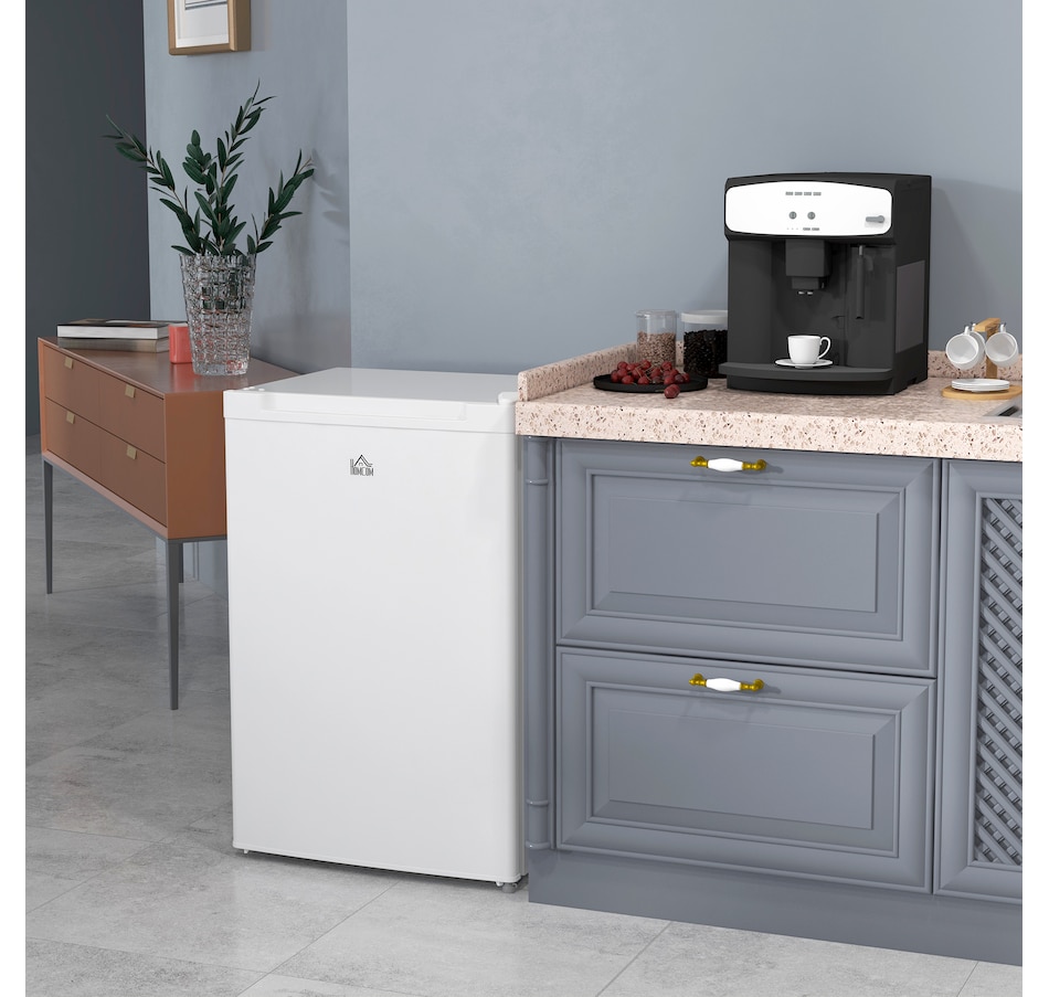 Image 997350_ALTMORE1.jpg, Product 997-350 / Price $289.99 - $299.99, HOMCOM Compact Upright Freezer 3Cu.Ft Mini Freezer w/Reversible Single Door from HOMCOM on TSC.ca's Kitchen department